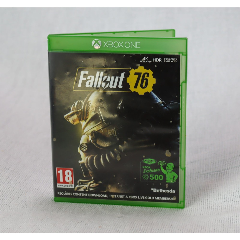 Fallout 76 Microsoft Xbox One Enhanced Game 4K Ultra HD XB1 HDR (2018) LIVE